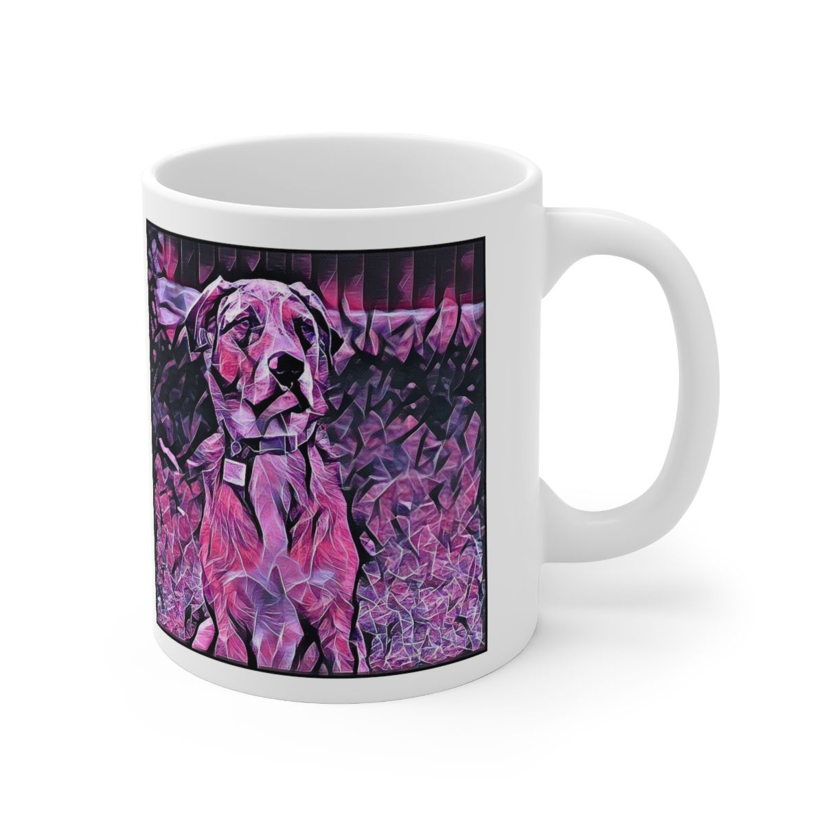 Picture of Catahoula Leopard Dog-Violet Femmes Mug