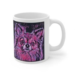 Picture of Chihuahua Long Hair-Violet Femmes Mug