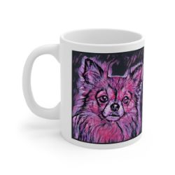 Picture of Chihuahua Long Hair-Violet Femmes Mug