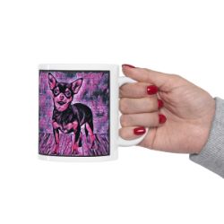 Picture of Chihuahua Smooth Coat-Violet Femmes Mug