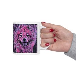 Picture of Chow Chow-Violet Femmes Mug