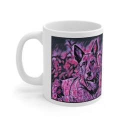 Picture of Dutch Shepherd-Violet Femmes Mug