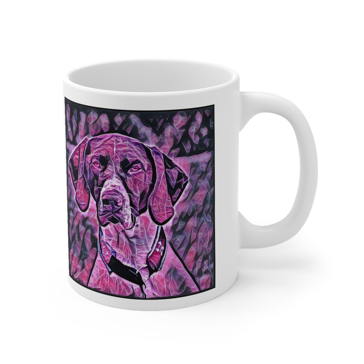Picture of German Shorthaired Pointer-Violet Femmes Mug