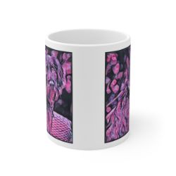 Picture of German Wirehaired Pointer-Violet Femmes Mug