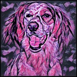 Picture of Irish Red and White Setter-Violet Femmes Mug