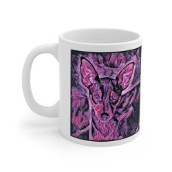 Picture of Miniature Pinscher-Violet Femmes Mug