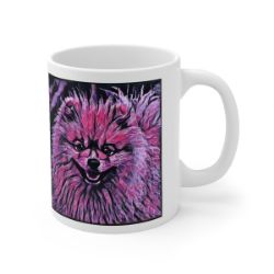 Picture of Pomeranian-Violet Femmes Mug