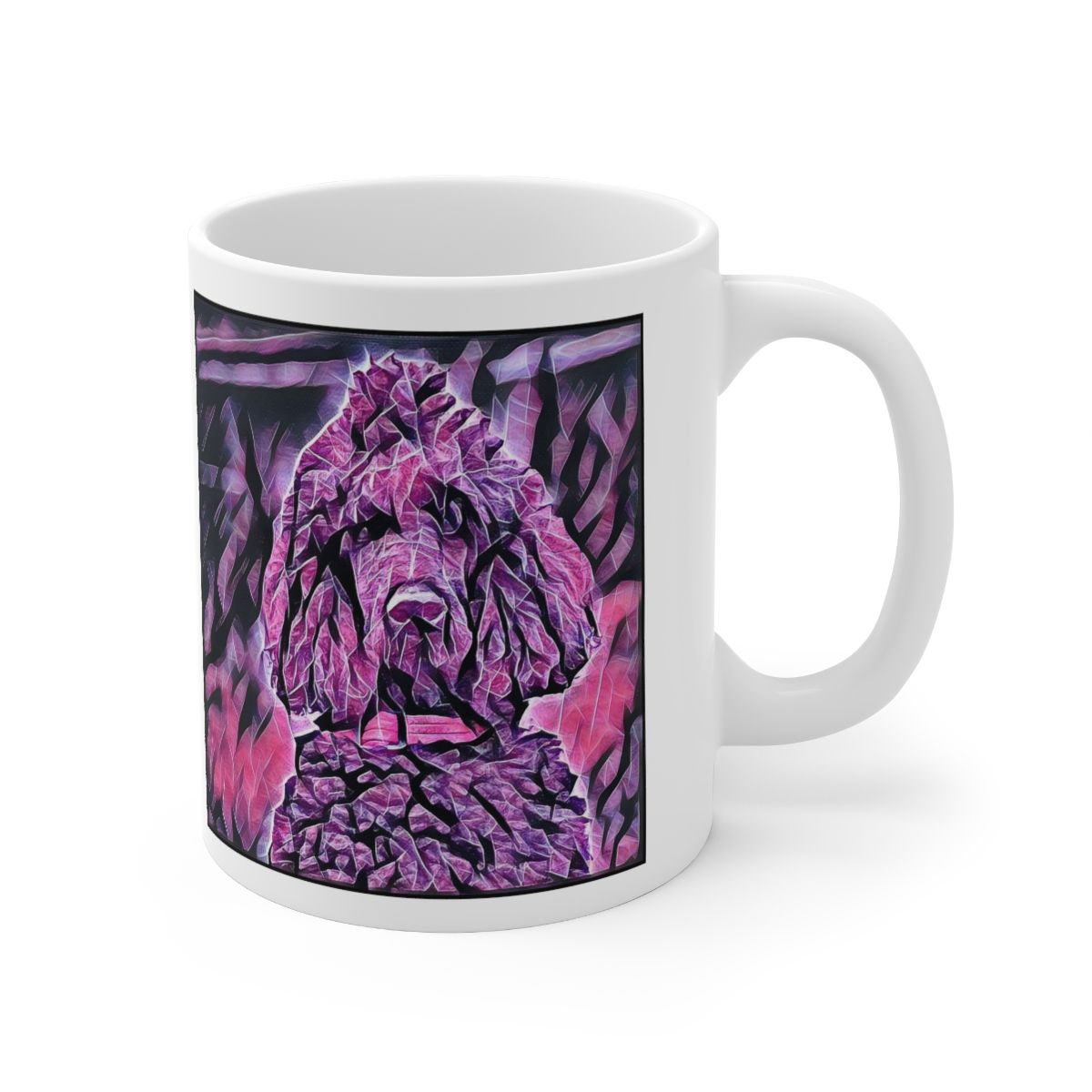Picture of Poodle Standard-Violet Femmes Mug