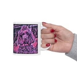 Picture of Poodle Standard-Violet Femmes Mug