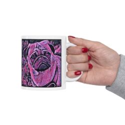 Picture of Pug-Violet Femmes Mug