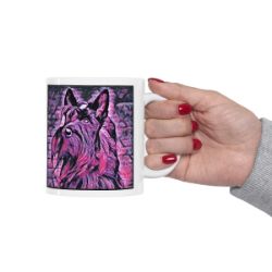 Picture of Scottish Terrier-Violet Femmes Mug