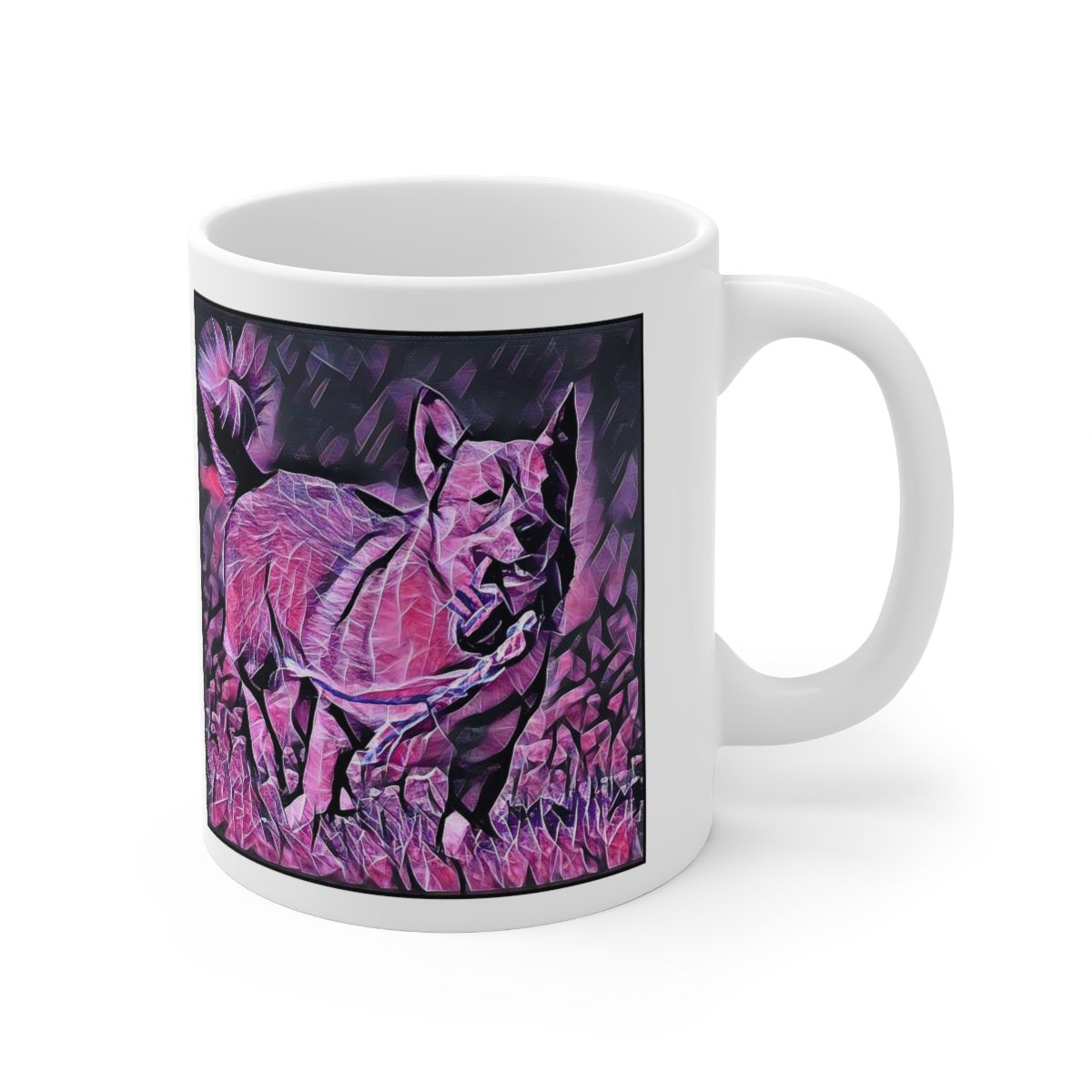 Picture of Swedish Vallhund-Violet Femmes Mug