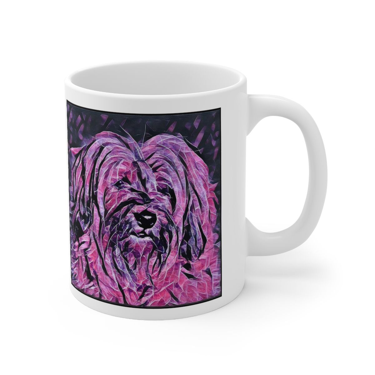 Picture of Tibetan Terrier-Violet Femmes Mug