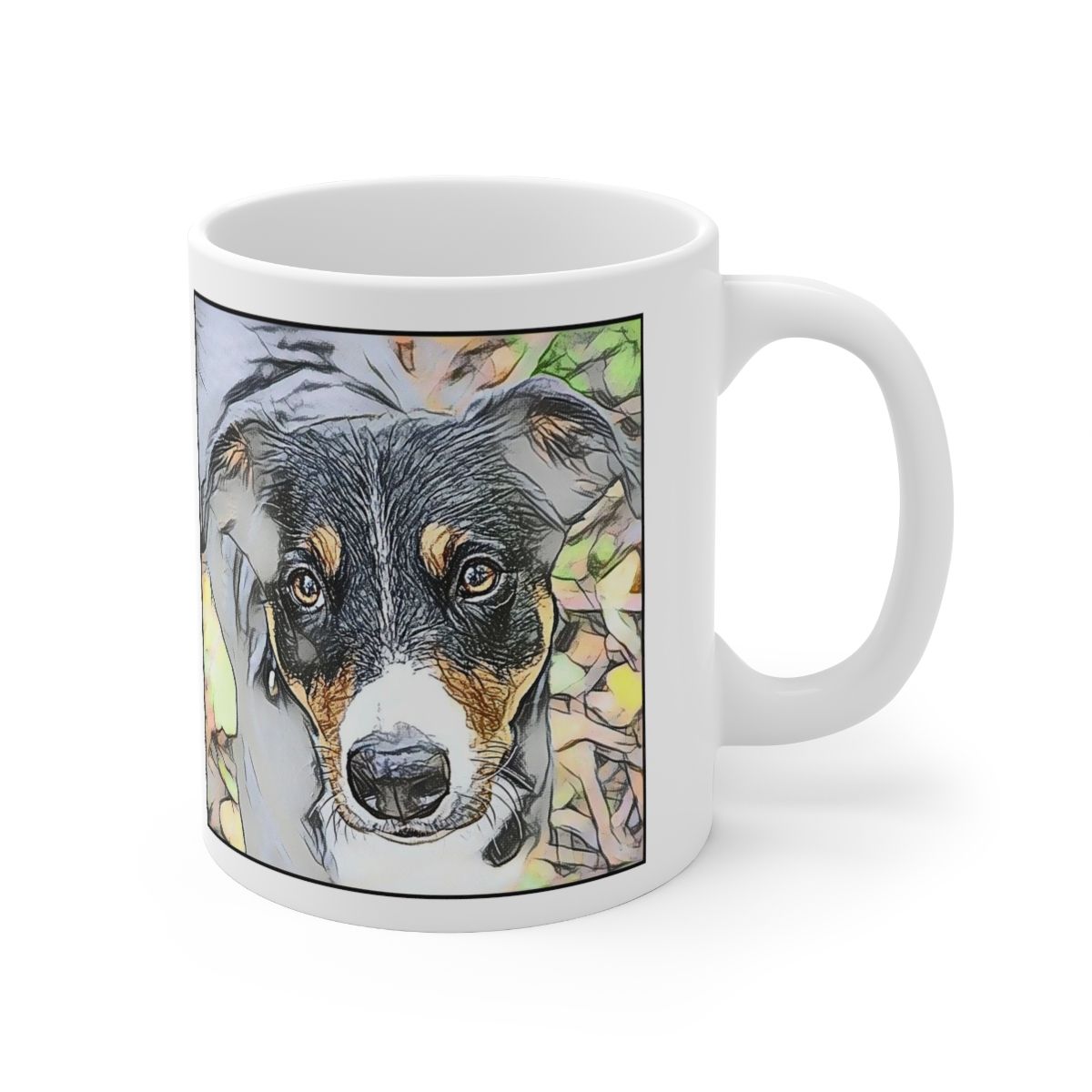 Picture of Appenzeller Sennenhund-Penciled In Mug