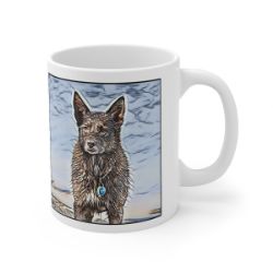 Picture of Australian Kelpie-Penciled In Mug