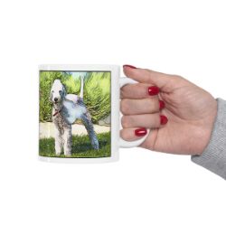 Picture of Bedlington Terrier-Penciled In Mug