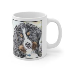 Picture of Bernese Mountain Dog-Penciled In Mug