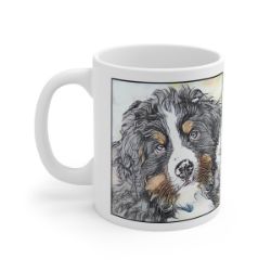 Picture of Bernese Mountain Dog-Penciled In Mug