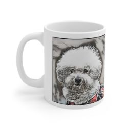 Picture of Bichon Frise-Penciled In Mug