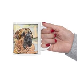 Picture of Boerboel-Penciled In Mug