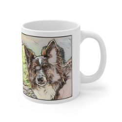 Picture of Border Collie-Penciled In Mug