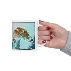 Picture of Borzoi-Penciled In Mug