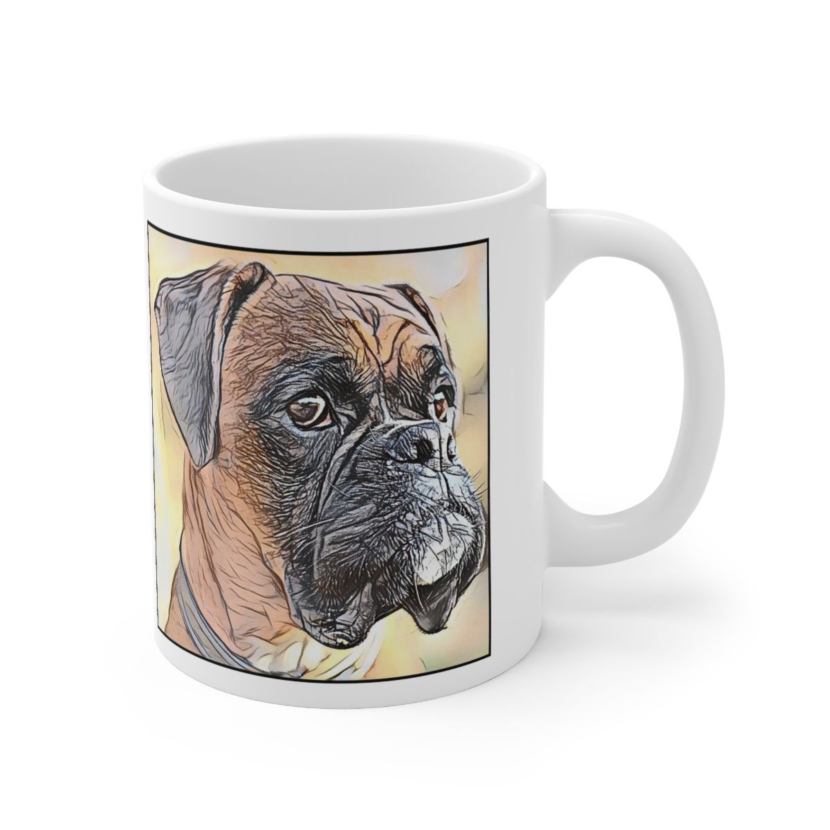 Picture of Boxer-Penciled In Mug