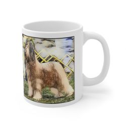 Picture of Briard-Penciled In Mug