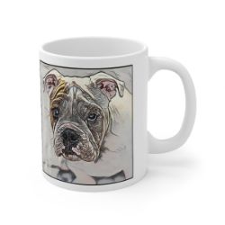 Picture of Bulldog-Penciled In Mug