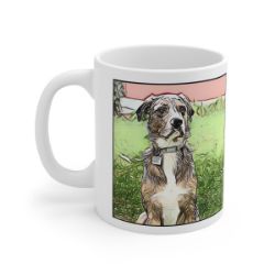 Picture of Catahoula Leopard Dog-Penciled In Mug
