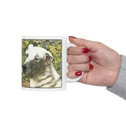 Picture of Central Asian Shepherd Dog-Penciled In Mug