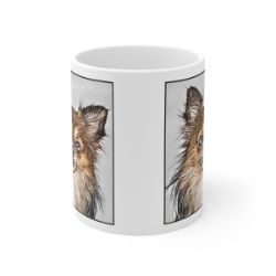 Picture of Chihuahua Long Hair-Penciled In Mug