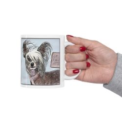 Picture of Chinese Crested-Penciled In Mug