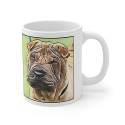 Picture of Chinese Shar Pei-Penciled In Mug