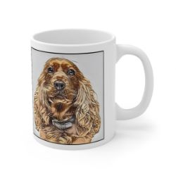 Picture of Cocker Spaniel-Penciled In Mug
