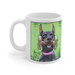 Picture of Doberman cropped-Penciled In Mug