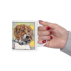Picture of English Foxhound-Penciled In Mug