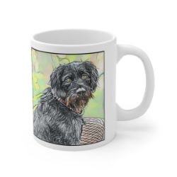 Picture of German Wirehaired Pointer-Penciled In Mug