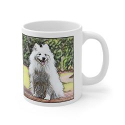 Picture of Japanese Spitz-Penciled In Mug