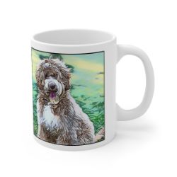 Picture of Labradoodle-Penciled In Mug