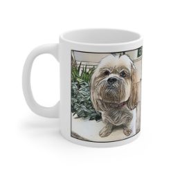 Picture of Lhasa Apso-Penciled In Mug