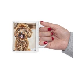 Picture of Miniature Poodle-Penciled In Mug