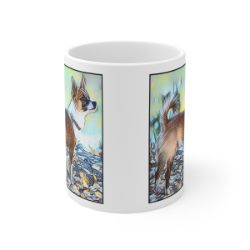 Picture of Norwegian Lundehund-Penciled In Mug
