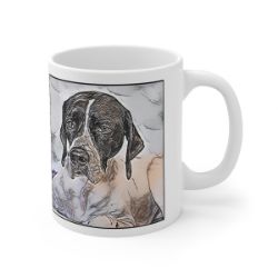 Picture of Pointer-Penciled In Mug