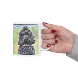 Picture of Poodle Standard-Penciled In Mug