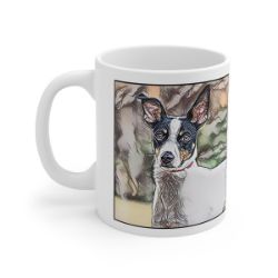 Picture of Rat Terrier-Penciled In Mug