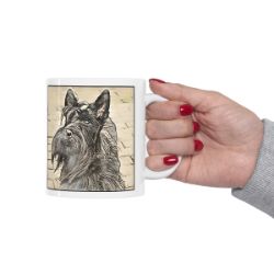 Picture of Scottish Terrier-Penciled In Mug