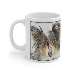 Picture of Shetland Sheepdog-Penciled In Mug