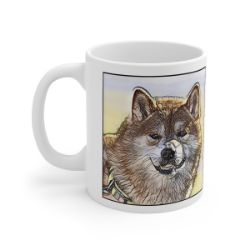 Picture of Shiba Inu-Penciled In Mug