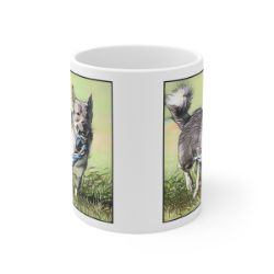 Picture of Swedish Vallhund-Penciled In Mug